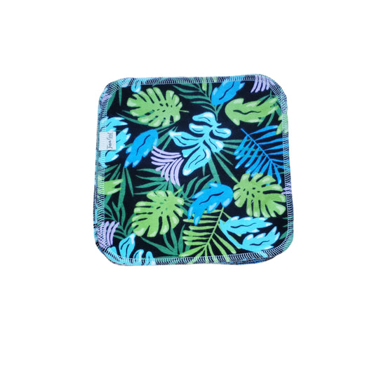 Cloth Napkins | Dark Tropical Leaves