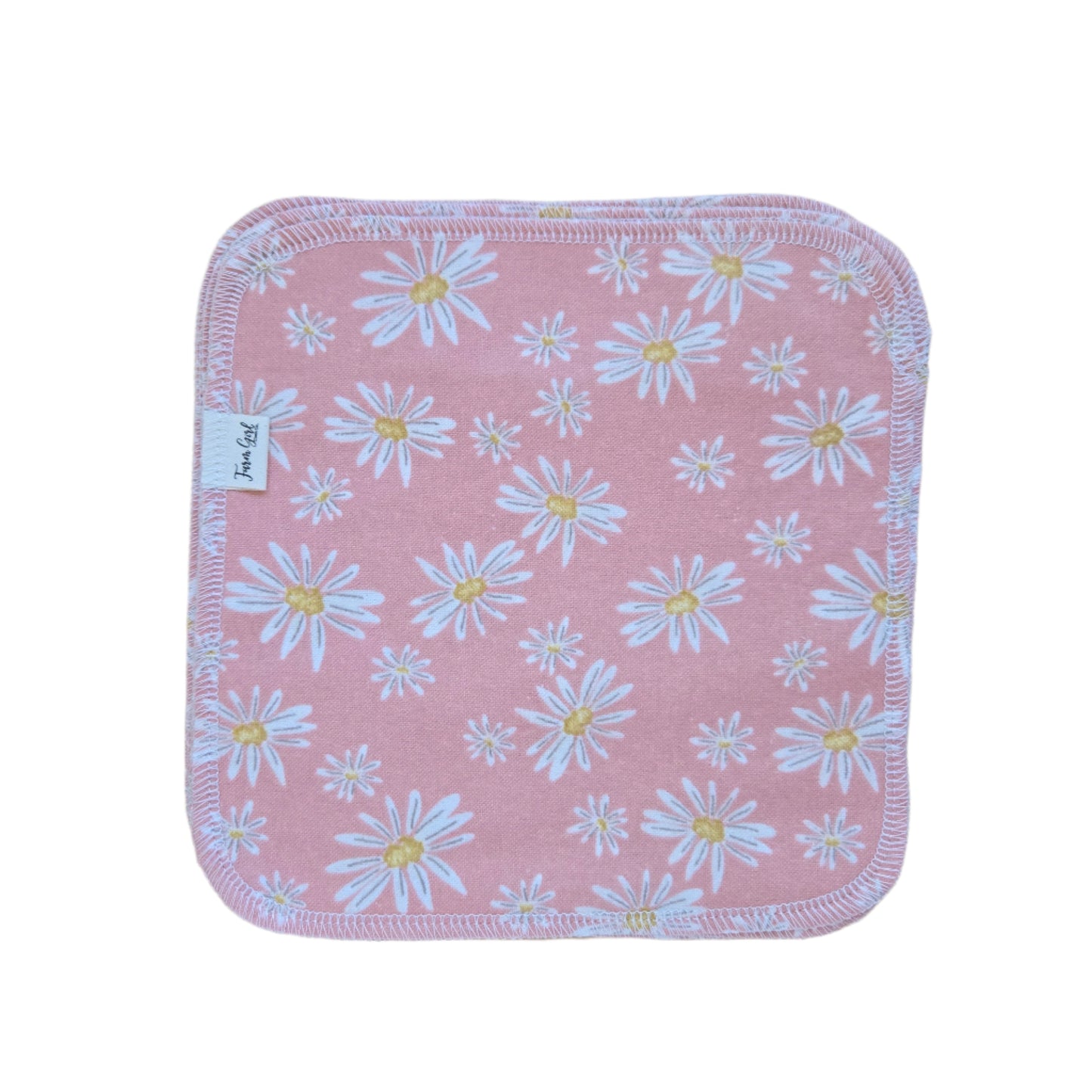 Cloth Napkins | Pink Daisy